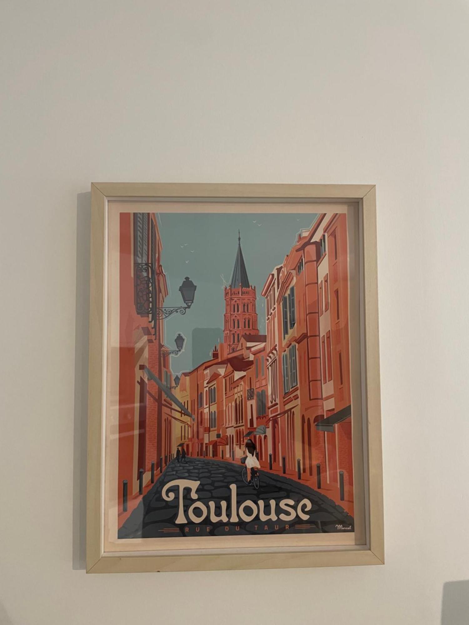 Charmant T2 Centre Ville Toulouse Bagian luar foto